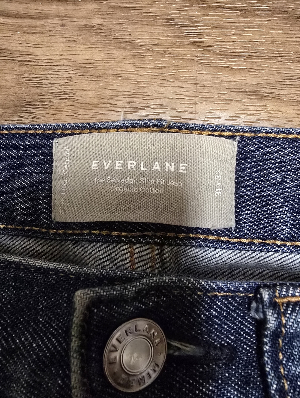 Everlane Denim Mens Jeans Sz 31/32 - Picture 4 of 4